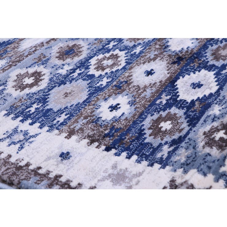 モルドバ製ウィルトン織り 玄関マット「プルメリア」70×120cm | IKEHIKO | 詳細画像2 