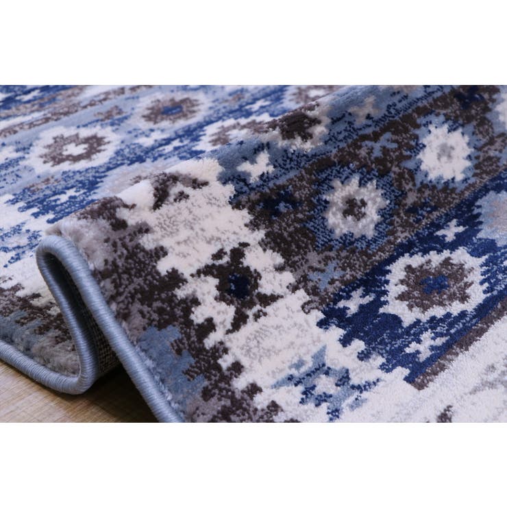 モルドバ製ウィルトン織り 玄関マット「プルメリア」70×120cm | IKEHIKO | 詳細画像4 