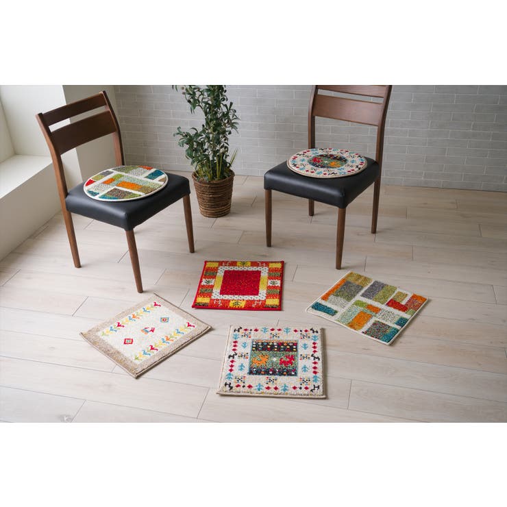 トルコ製ウィルトン織りチェアパッド | IKEHIKO | 詳細画像1 