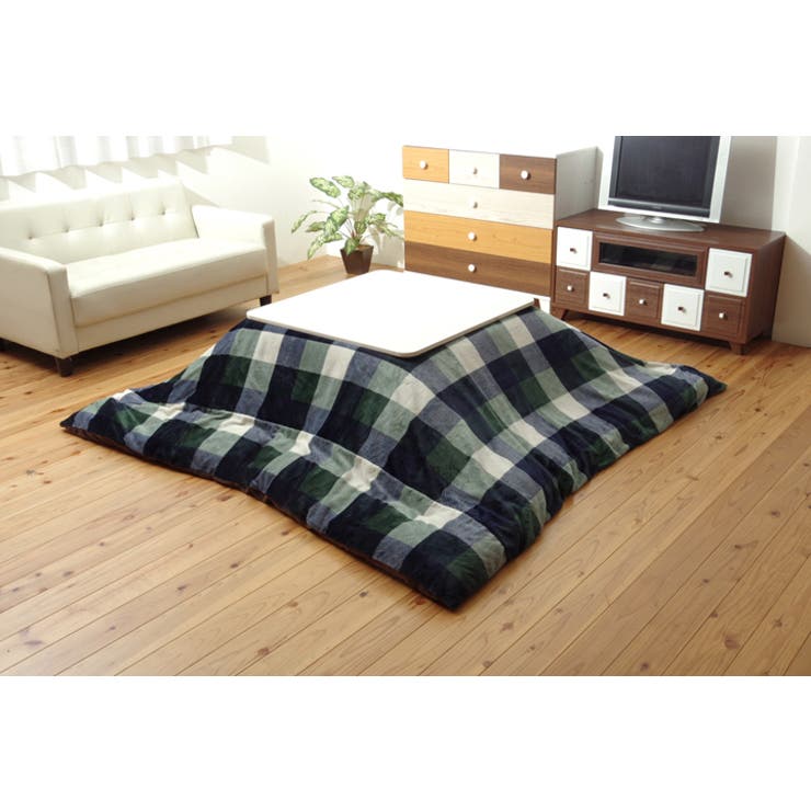 グリーン | こたつ布団カバー 長方形 撥水機能付き | IKEHIKO