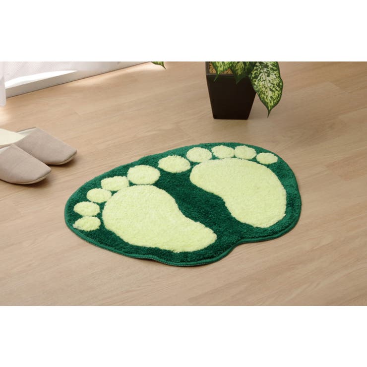 かわいいアクセントマット 足型マット ヒト 約45 60cm 品番 Ikhh Ikehiko イケヒコ のレディースファッション通販 Shoplist ショップリスト