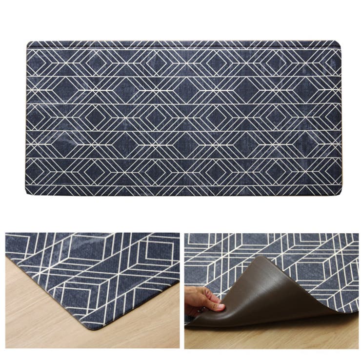 キッチンマット PVC使用 抗菌防臭 約60×220cm 裏:すべりにくい加工 | IKEHIKO | 詳細画像6 