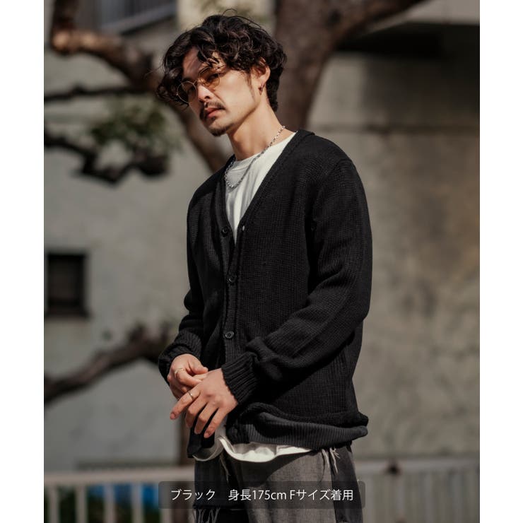 Y's for men 麻素材　切り替え　カーディガン Y's for men 麻素材 切り替え カーディガン - メルカリ