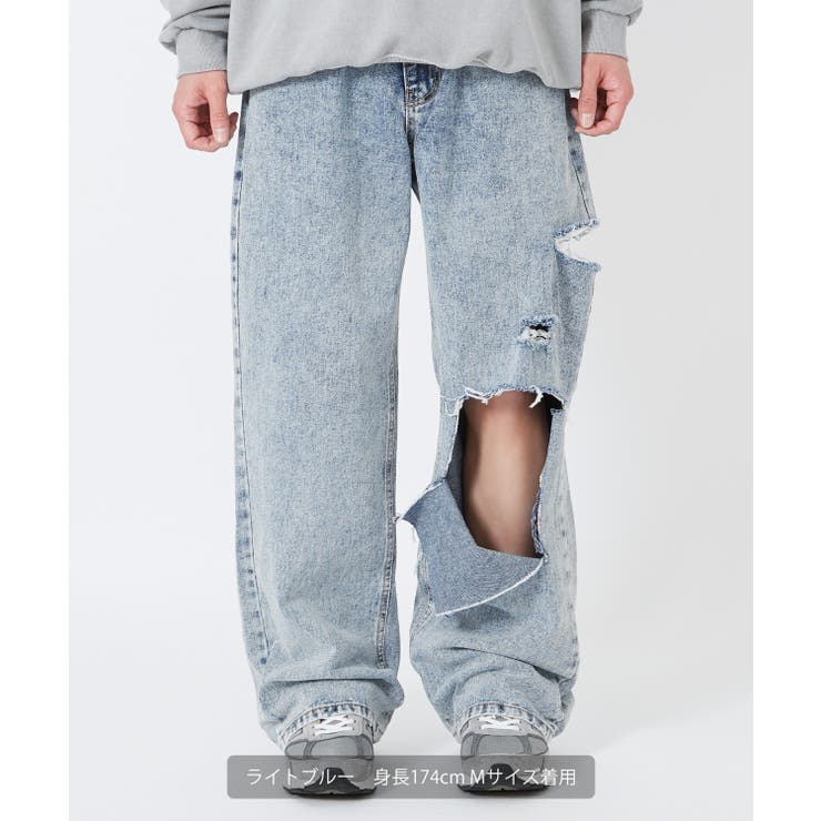 デニムパンツ メンズ ダメージ | improves | 詳細画像7 