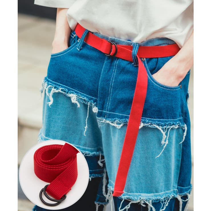 レッド | ベルト メンズ Dカン | improves