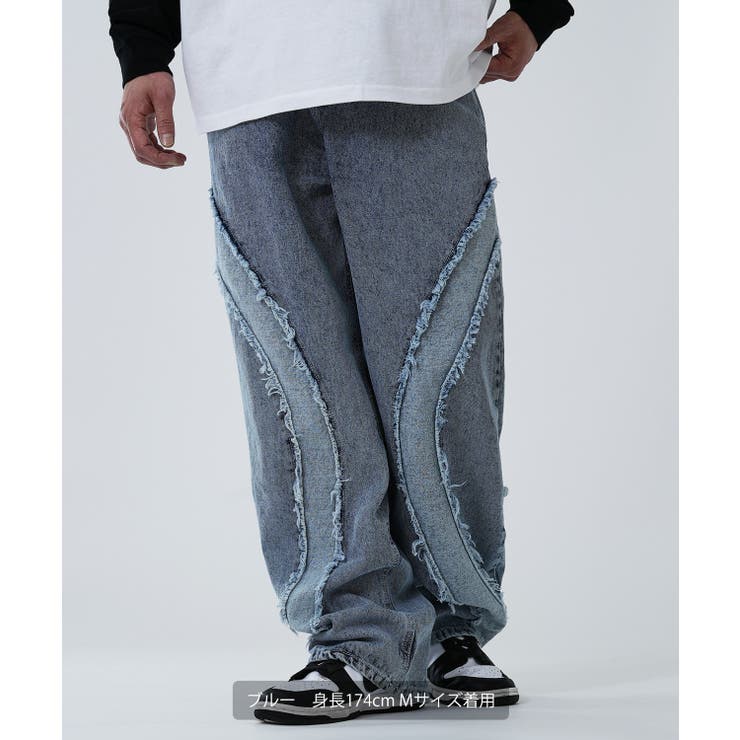 デニムパンツ メンズ フリンジデザイン | improves | 詳細画像12 