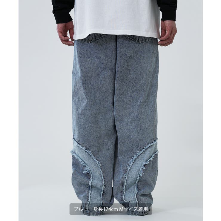 デニムパンツ メンズ フリンジデザイン | improves | 詳細画像14 