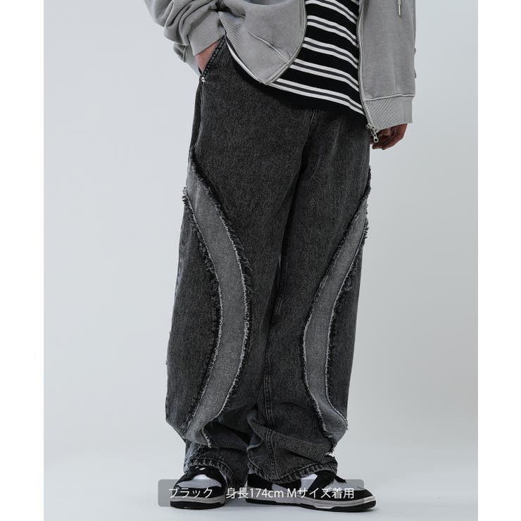 デニムパンツ メンズ フリンジデザイン | improves | 詳細画像16 