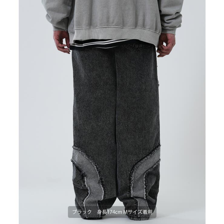 デニムパンツ メンズ フリンジデザイン | improves | 詳細画像18 