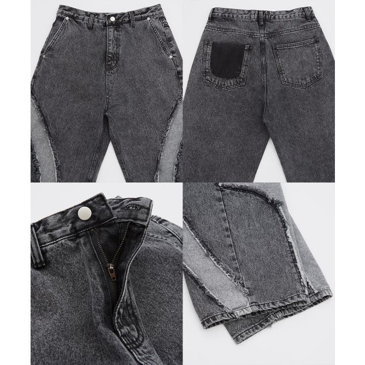 デニムパンツ メンズ フリンジデザイン | improves | 詳細画像19 