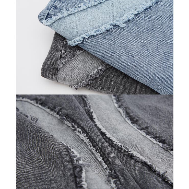 デニムパンツ メンズ フリンジデザイン | improves | 詳細画像20 