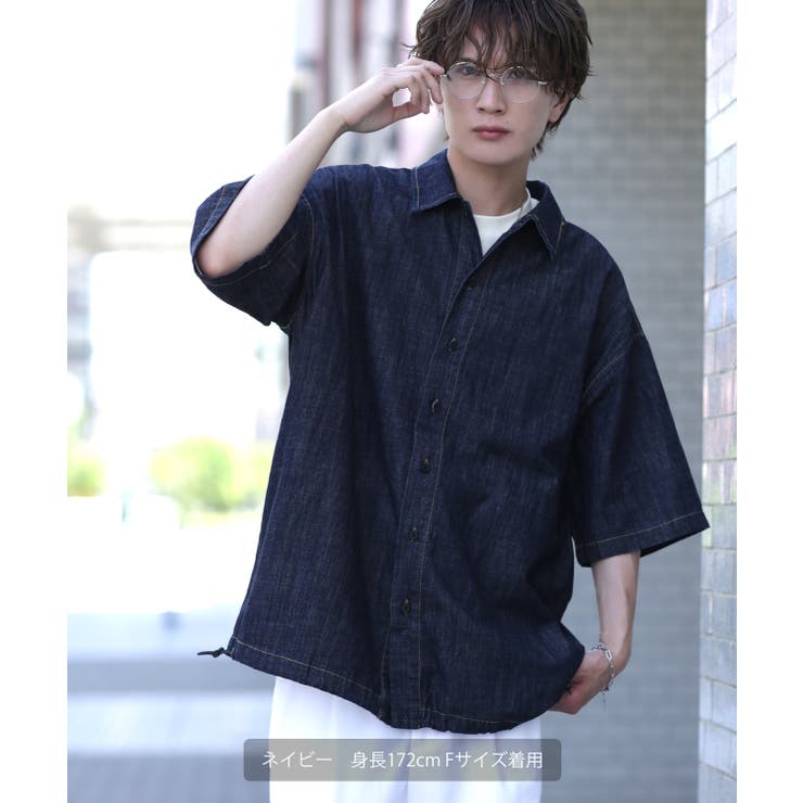 新品　PICONE ネイビー 半袖シャツ ピッコーネクラブメンズシャツ商品一覧 - 30代・40代・50代・60
