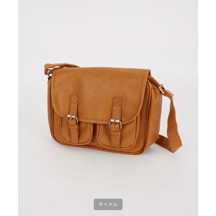 ショルダーバッグ メンズ シンセティックレザー[品番