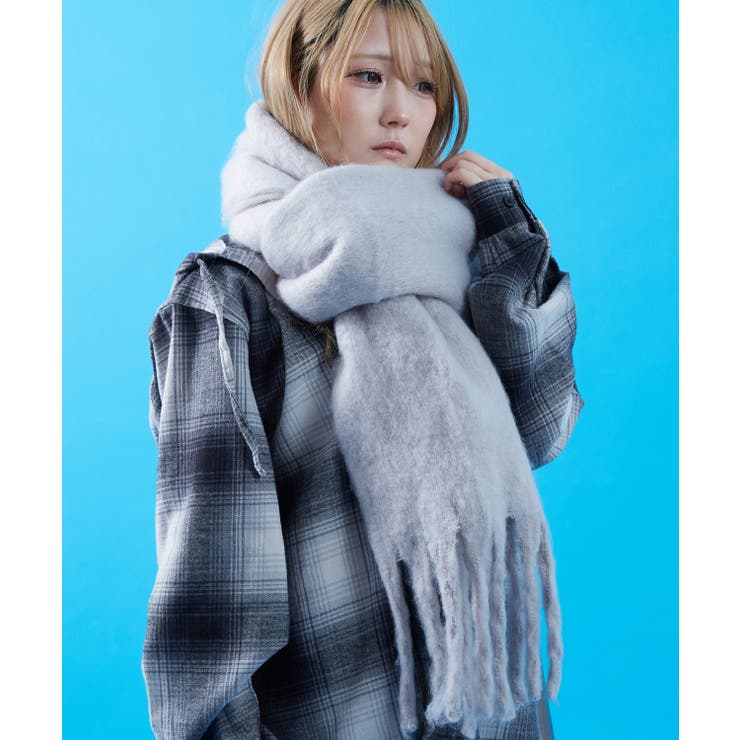 グレー | マフラー メンズ ユニセックス | improves