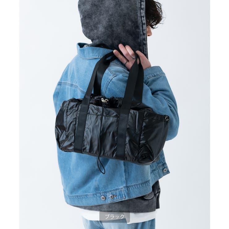 ミニボストンバッグ メンズ メタリック | improves | 詳細画像3 