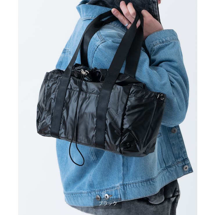 ミニボストンバッグ メンズ メタリック | improves | 詳細画像5 