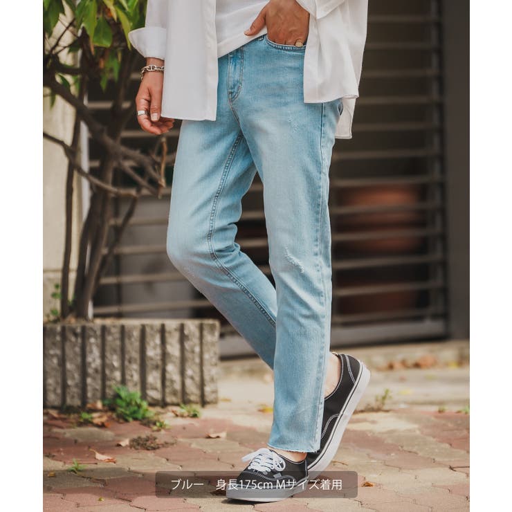 デニムパンツ メンズ シンプル | improves | 詳細画像3 