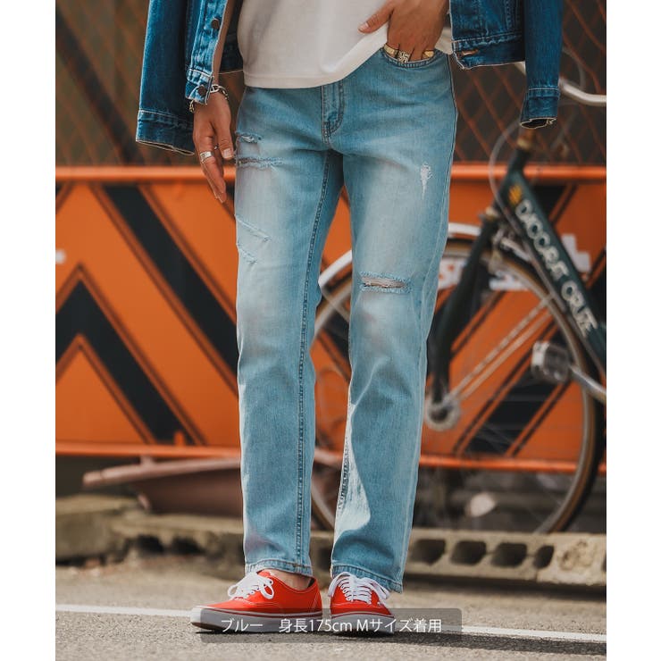 デニムパンツ メンズ シンプル | improves | 詳細画像3 