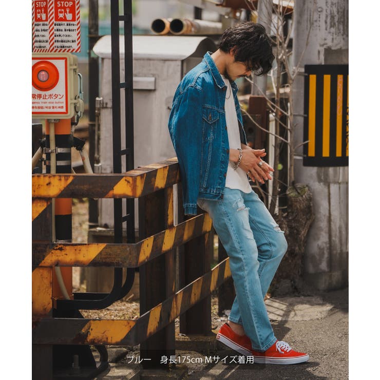 デニムパンツ メンズ シンプル | improves | 詳細画像4 