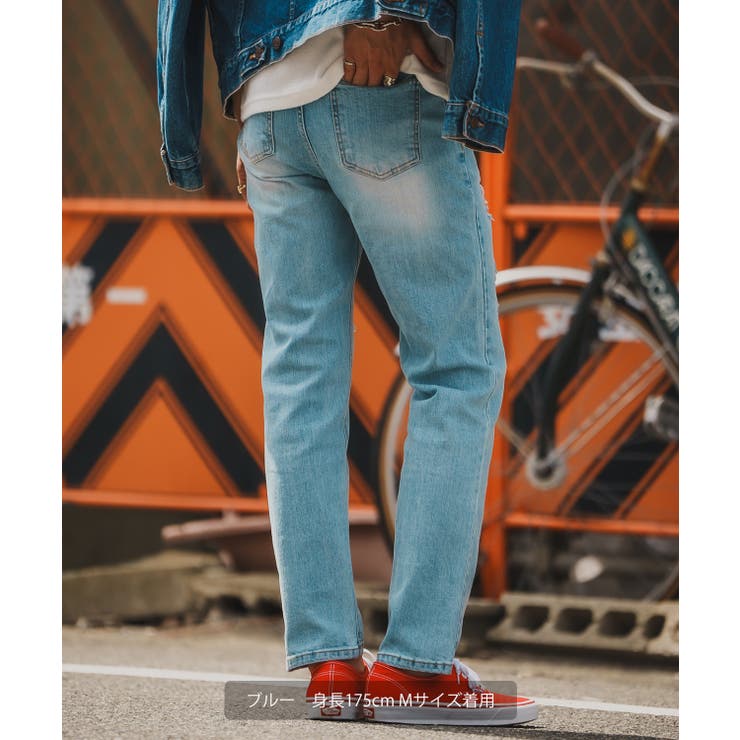 デニムパンツ メンズ シンプル | improves | 詳細画像5 