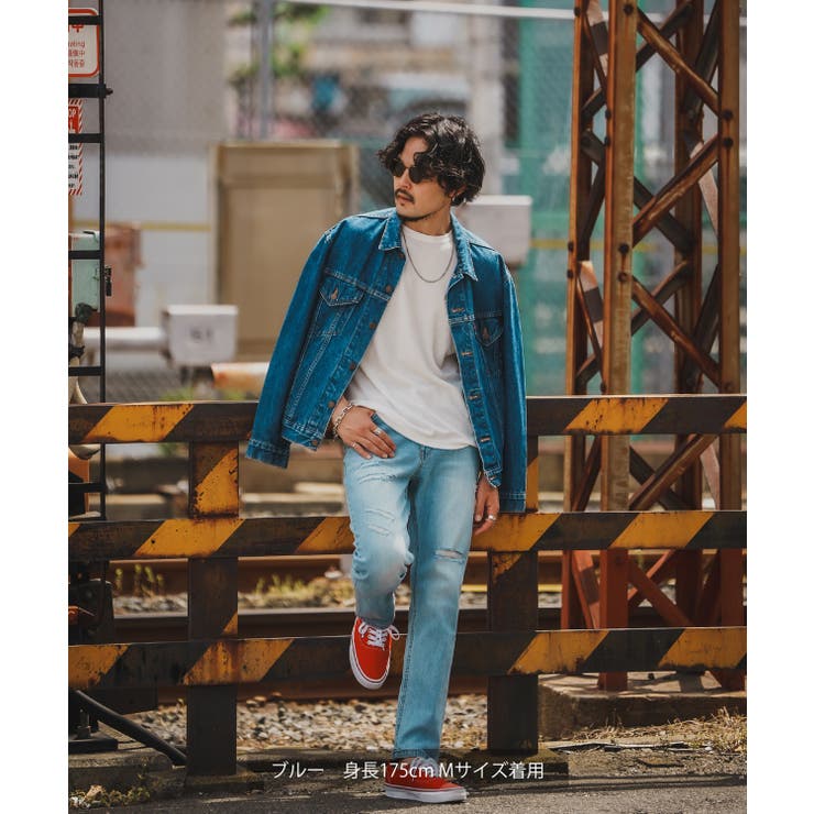 デニムパンツ メンズ シンプル | improves | 詳細画像6 