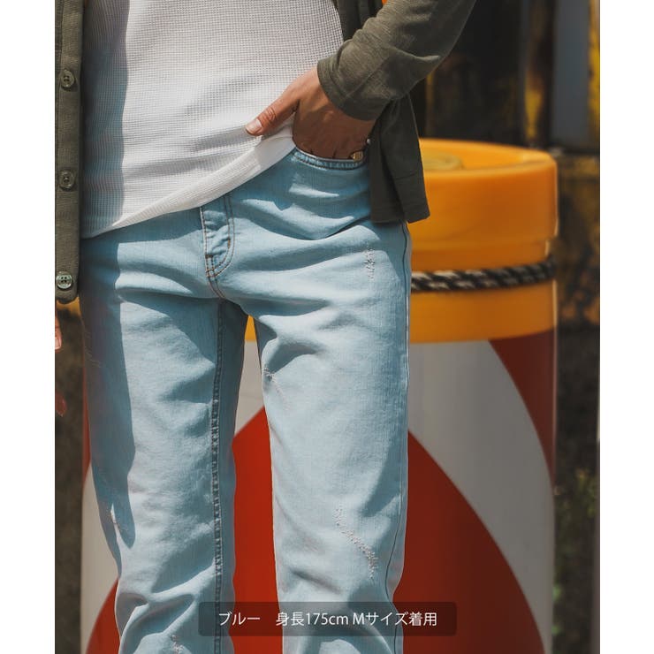 デニムパンツ メンズ シンプル | improves | 詳細画像2 