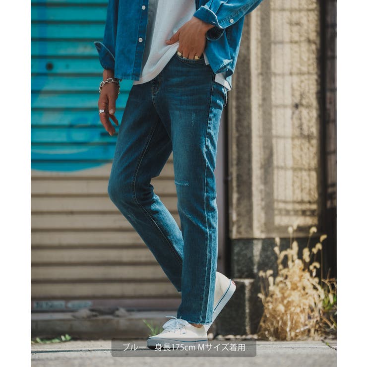 デニムパンツ メンズ シンプル | improves | 詳細画像3 
