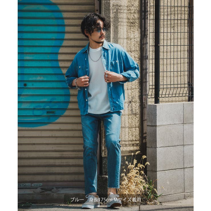 デニムパンツ メンズ シンプル | improves | 詳細画像6 