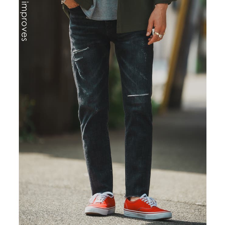 デニムパンツ メンズ シンプル | improves | 詳細画像1 