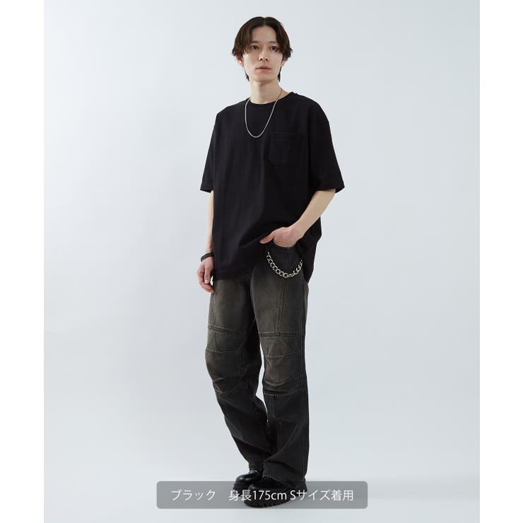 デニムパンツ メンズ ワイドジーンズ | improves | 詳細画像5 