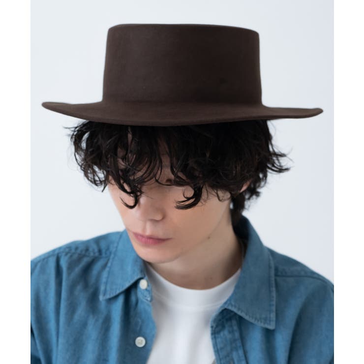 ブラウン | ハット メンズ 帽子 | improves