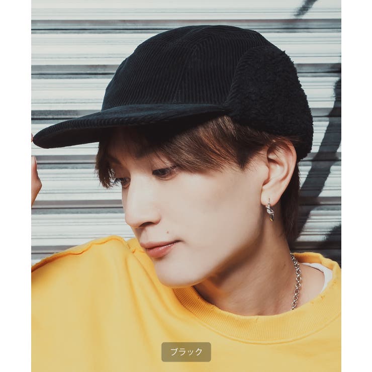 コーデュロイ イヤーフラップ キャップ | improves | 詳細画像2 