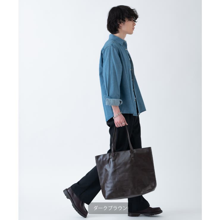トートバッグ メンズ 合皮 | improves | 詳細画像8 