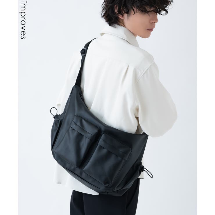 ショルダーバッグ メンズ 合皮 | improves | 詳細画像1 