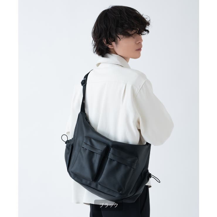 ショルダーバッグ メンズ 合皮 | improves | 詳細画像2 