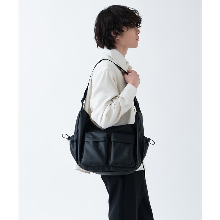 ショルダーバッグ メンズ 合皮 | improves | 詳細画像4 