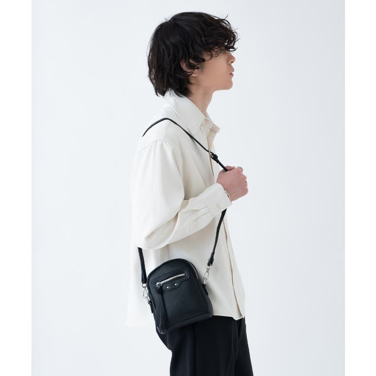 ショルダーバッグ メンズ 合皮 | improves | 詳細画像3 