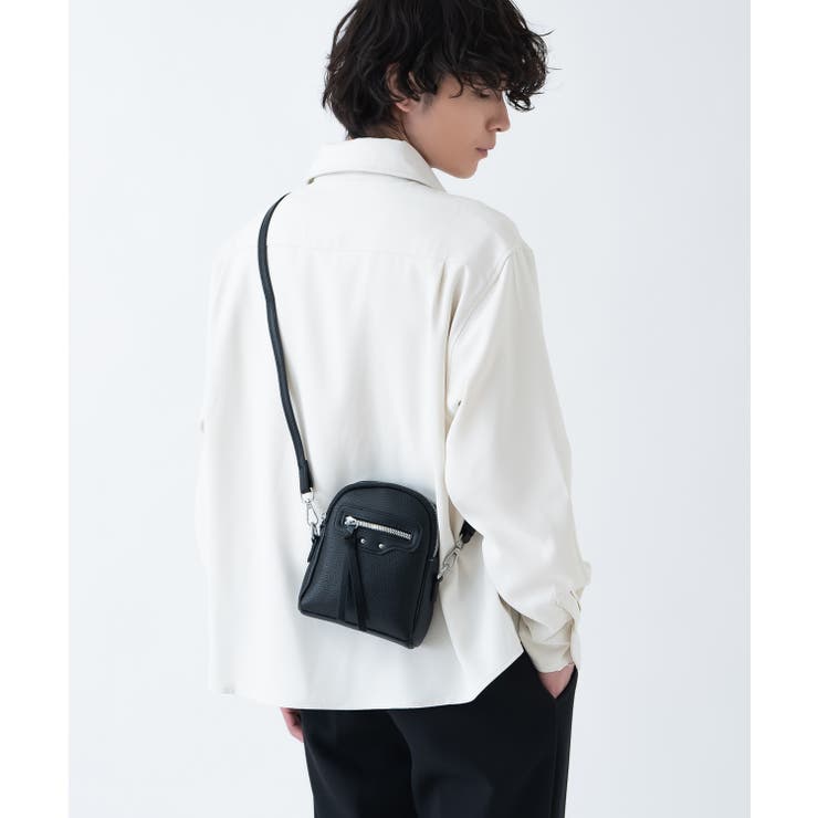 ショルダーバッグ メンズ 合皮 | improves | 詳細画像4 