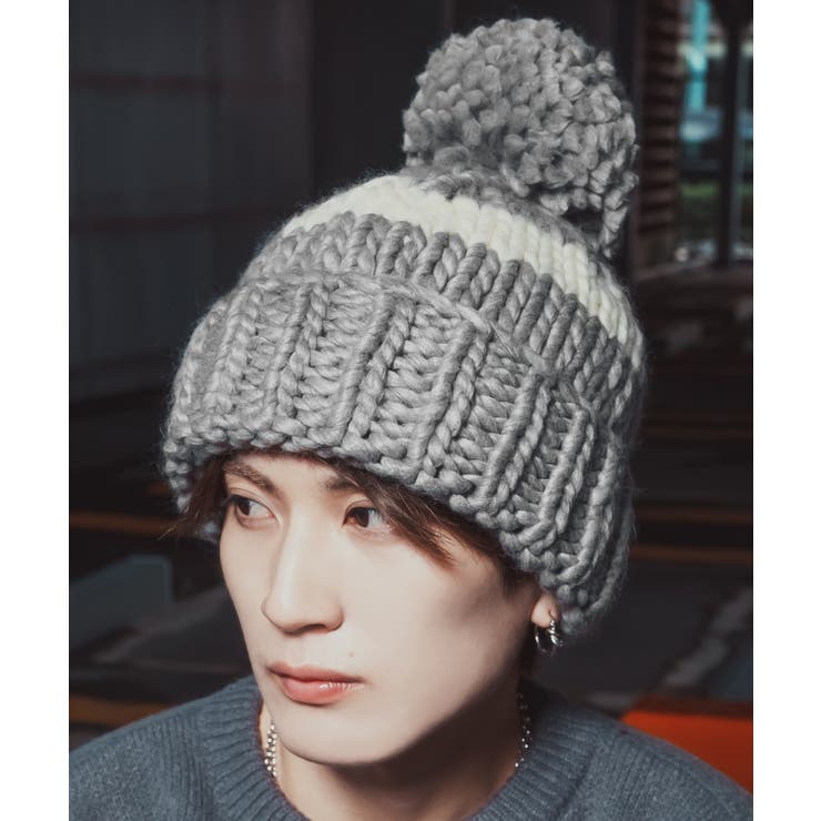 グレー | ニット帽 メンズ ニット帽子 | improves