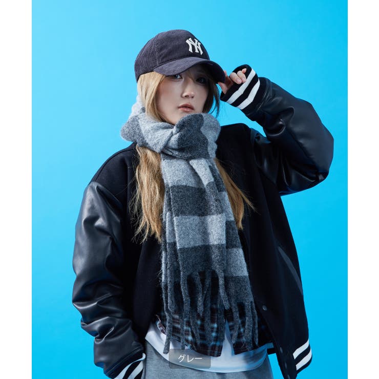 ボーダー マフラー ストール | improves | 詳細画像4 
