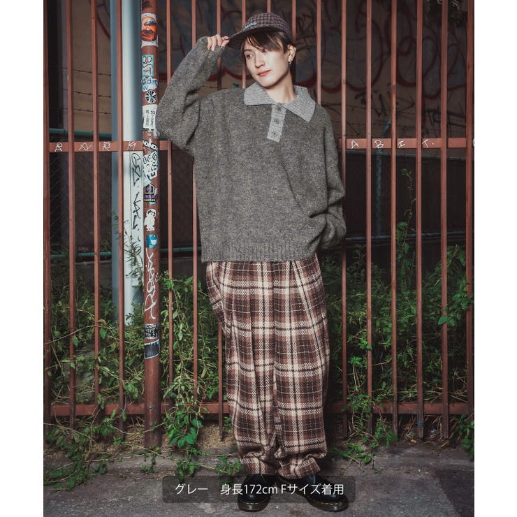 ポロニット セーター メンズ | improves | 詳細画像12 