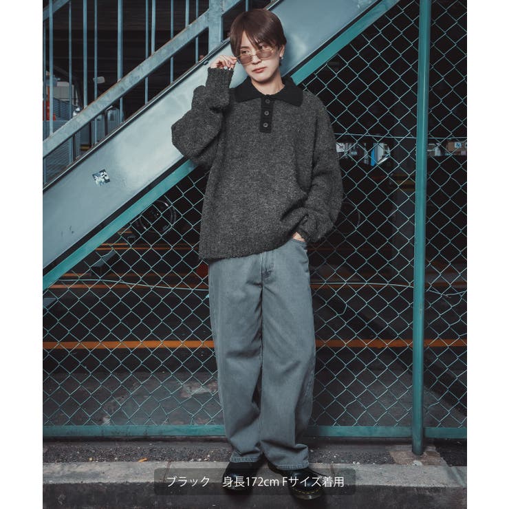 ポロニット セーター メンズ | improves | 詳細画像4 