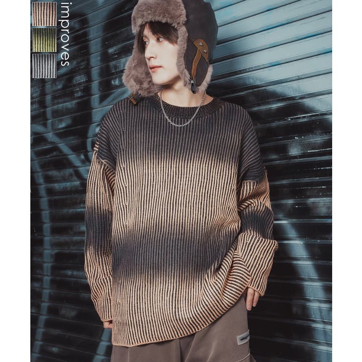 ニット セーター メンズ | improves | 詳細画像1 