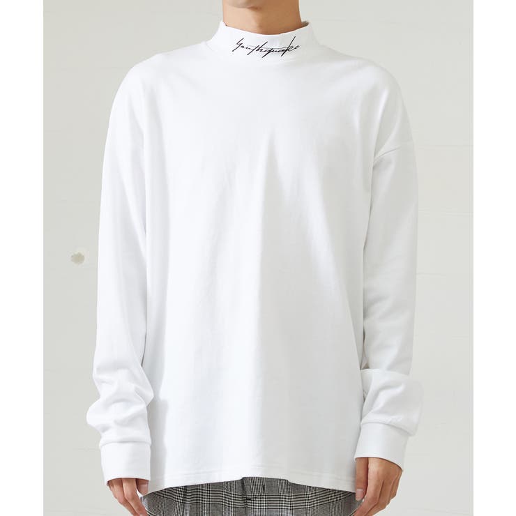 モックネック ビッグ Tシャツ[品番：IP000004970]｜improves（イン