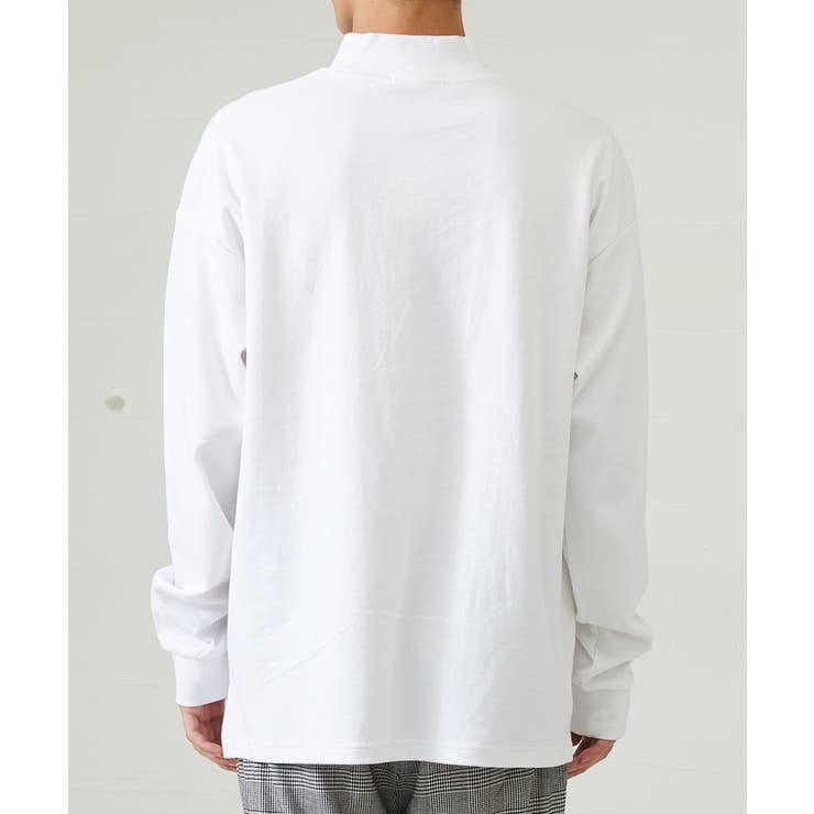 モックネック ビッグ Tシャツ[品番：IP000004970]｜improves（イン