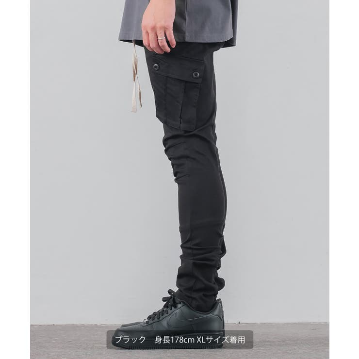 スキニー カーゴ パンツ[品番：IP000004975]｜improves（インプローブ