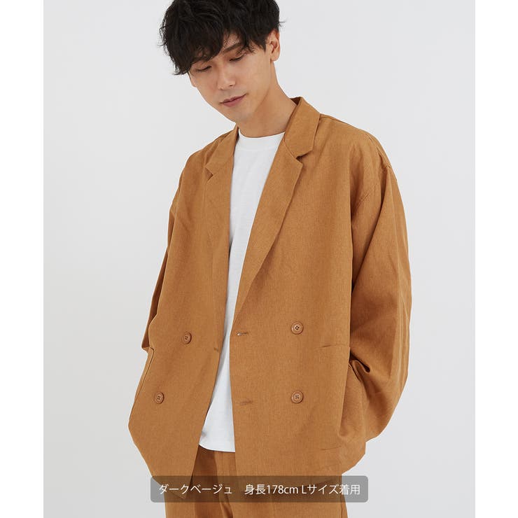 メンズテーラードジャケット（ベージュ色）えるさいず 楽天市場】【スーパーセール限定50％OFFクーポン対象】Airy