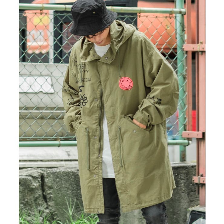 HYSTERIC GLAMOUR モッズコート オリーブ HYSTERIC GLAMOUR モッズコート オリーブ 【公式通販】