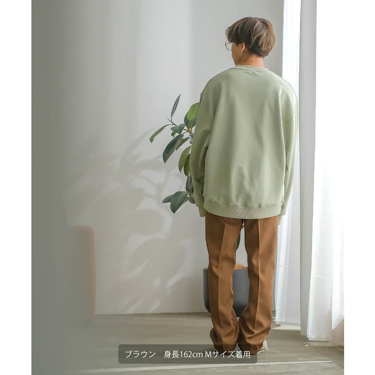 セミフレアパンツ メンズ セットアップ対応 | improves | 詳細画像8 