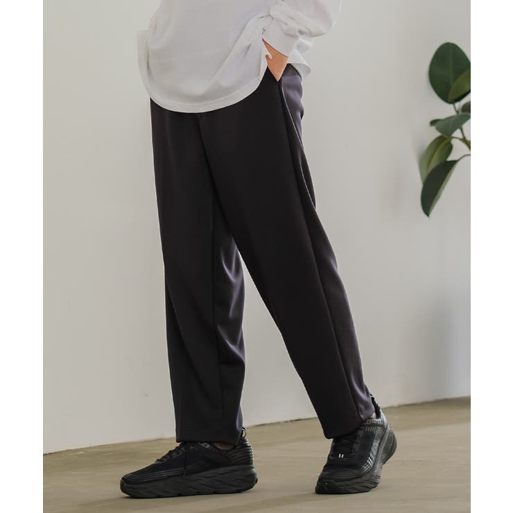 セットアップ対応 ワイドパンツ メンズ イージーパンツ